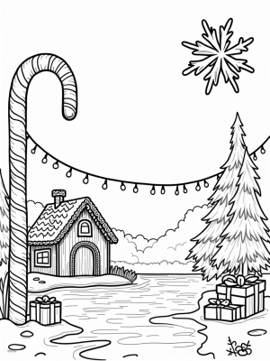 Candy Canes and Gingerbread Dreams in Winter Wonderland