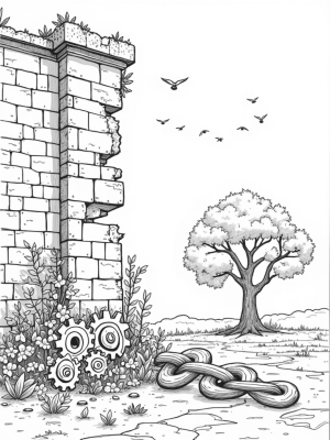 The Crumbling Wall and Titan's Shadow