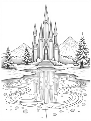 Crystalline Palace in a Winter Wonderland