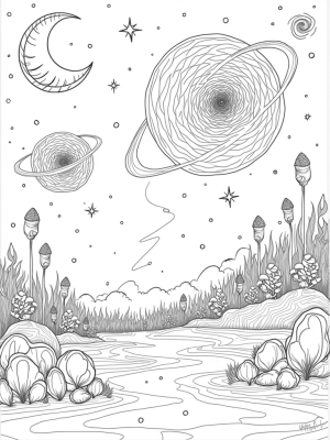 Cosmic Garden of Galaxies and Crystals