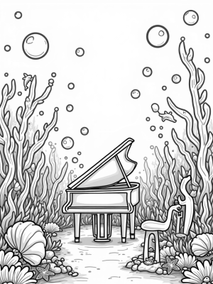 Underwater Musical Coral Garden