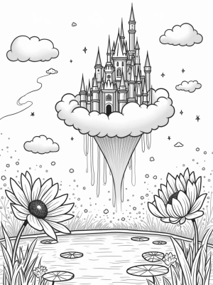 Crystal Castle in the Clouds