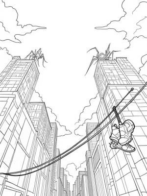 Twisted Skyscrapers and a Colossal Spider
