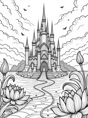 Crystal Castle on a Lily Pad