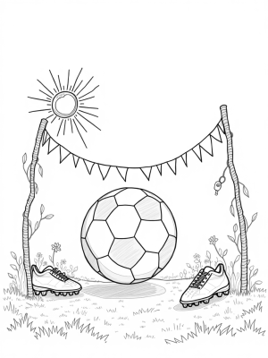 Colossal Soccer Ball and Enchanted Cleats