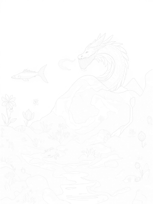 Mountain Dragon and Crystal Oasis