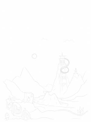 Majestic Dragon Coiling Around a Crystal Tower