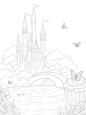 Candy Castle on a Cotton Candy Cloud
