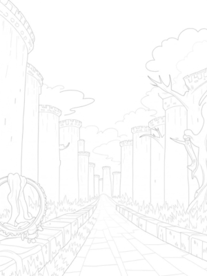 Titan Shadows Over the Cityscape