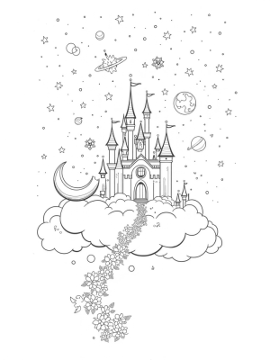 Floating Castle in the Clouds