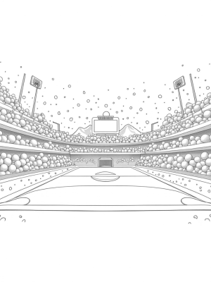 Giant Sports Equipment Stadium