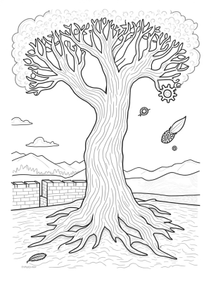 The Giant Tree Overlooking the Walled City