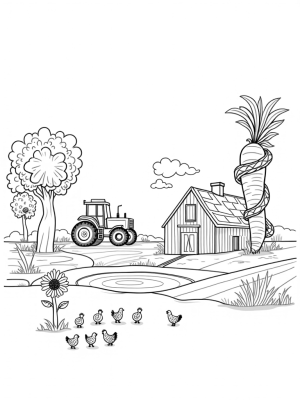 Oversized Vegetables and a Giant Carrot Lookout