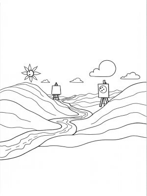 Patchwork Hills and Paintbrush Bridges