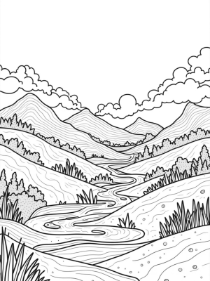 Rolling Hills of Paint Tubes and a Giant Palette
