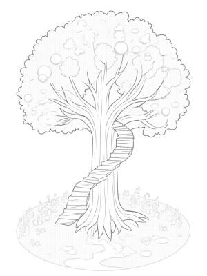 Spiral Staircase Tree of the Seasons