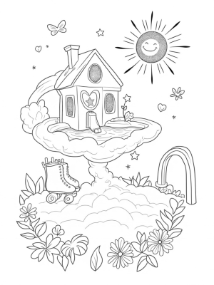 Dreamhouse on a Cotton Candy Cloud