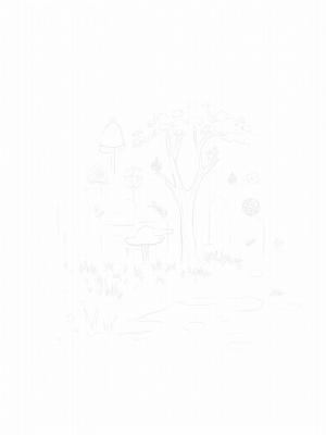 Enchanted Forest with Towering Mushrooms and Fairy Wings