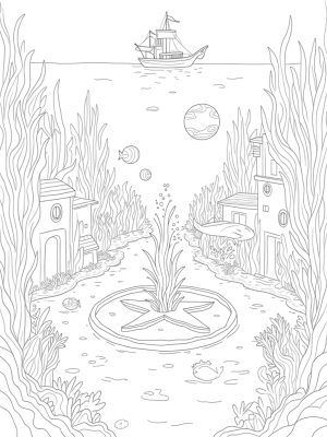 Underwater City of Coral and Friendly Sharks