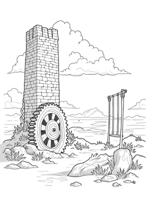 Titan's Wall and Gear Mechanism