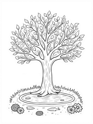 Seasons of a Whimsical Tree