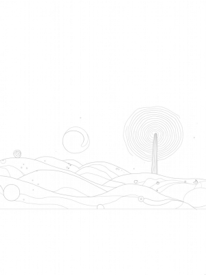Swirling Circles and a Giant Tree