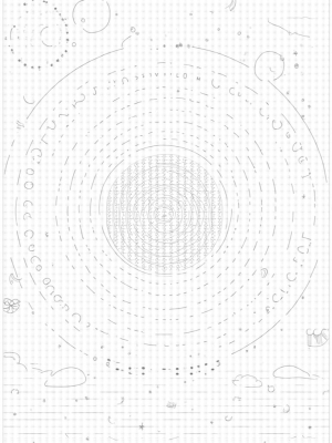 Mesmerizing Mandala with Cascading Circles