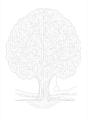 Four Seasons Tree Illustration