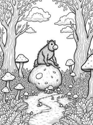 Gruffalo in a Magical Forest