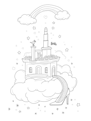 Dreamy Barbie Dreamhouse in the Clouds