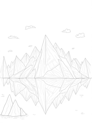 Geometric Mountains and Triangular Clouds
