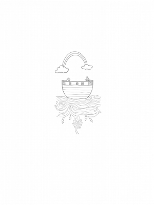 Towering Ark on a Sea of Clouds