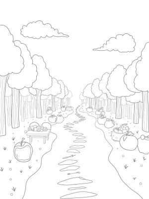 Giant Fruit Trees and a Cheesy Picnic Table