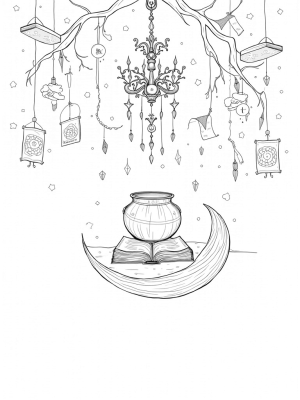Floating Books and Enchanted Libraries