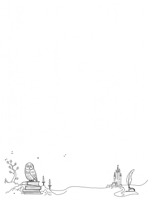 Majestic Castle and Enchanted Owl