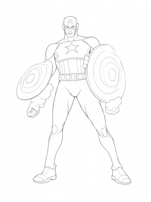 Avengers Assemble for Battle with Captain America, Iron Man, and Black Widow