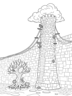 Gears and Giants: The Towering Wall Scene