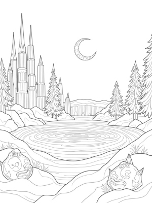 Majestic Ice Castles and Snowy Wonders
