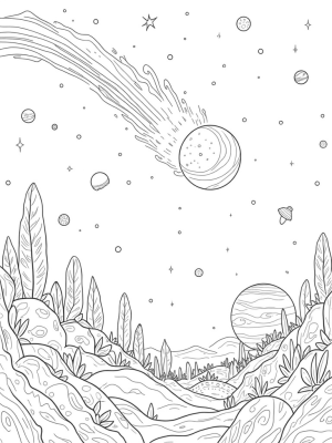 Cosmic Garden of Blooming Planets