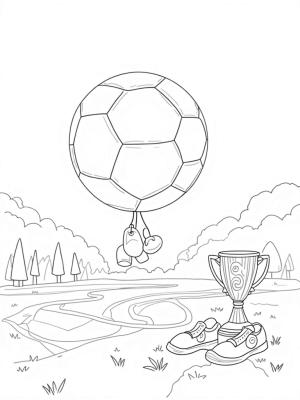 Colossal Soccer Ball and Giant Referee Fun