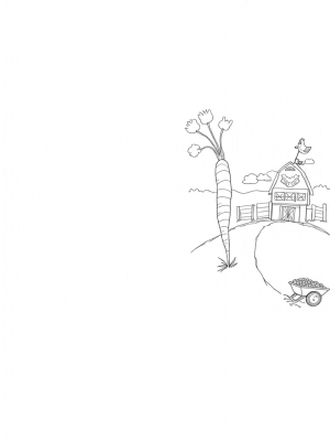 Oversized Vegetables in a Whimsical Farm Landscape