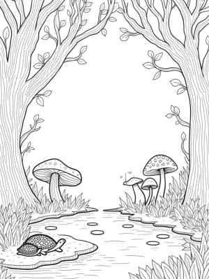 Twisting Trees and Turtle Friends
