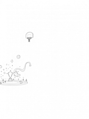 Cloud Sports Arena with Floating Equipment