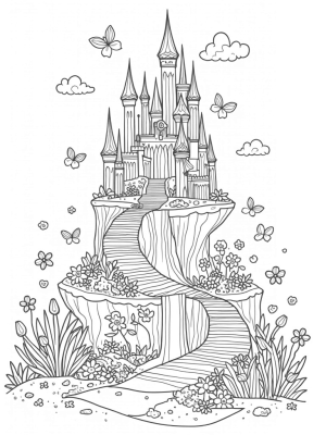 Crystal Castle in the Clouds
