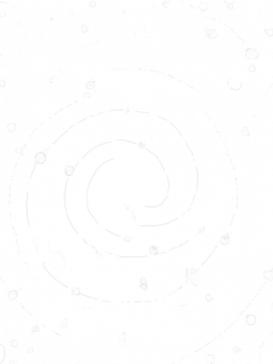 Swirling Vortex of Colorful Circles