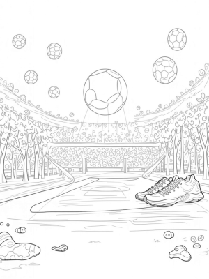 Giant Sports Equipment Stadium