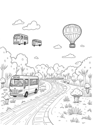 Floating Buses and a Giant Teacup Bus Stop