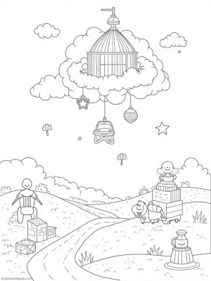Floating Nursery Among the Clouds