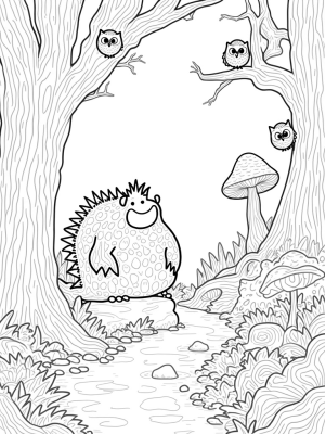 Gruffalo in a Twisted Forest