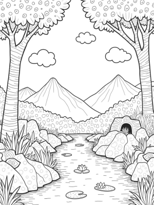Jungle Canopy with Musical Lily Pads and Animal Rocks